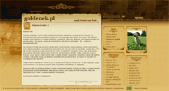 Desktop Screenshot of goldenek.pl